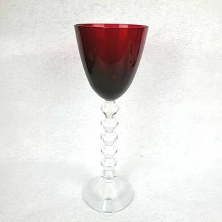 バカラ(Baccarat)の△美品 ◆ バカラ　ベガ　フォルテッシモ　ワイングラス　レッド(グラス/カップ)