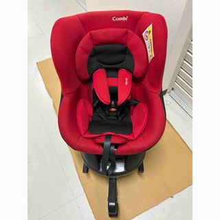 combi - コンビ　combi クルムーヴ　ISOFIX　 チャイルドシート　ブラックレッド