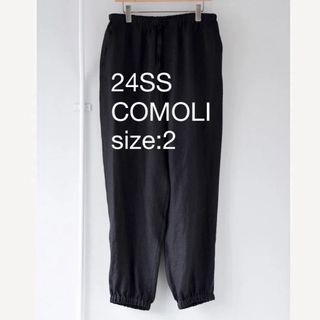 コモリ(COMOLI)の24SS COMOLI カナパドローストリングパンツ(ワークパンツ/カーゴパンツ)