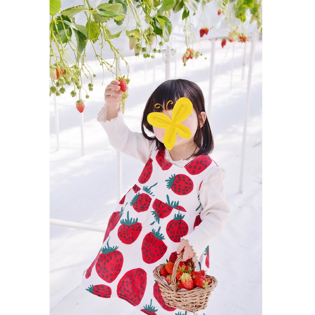 marimekko(マリメッコ)のマリメッコ　ワンピース　100 キッズ/ベビー/マタニティのキッズ服女の子用(90cm~)(ワンピース)の商品写真