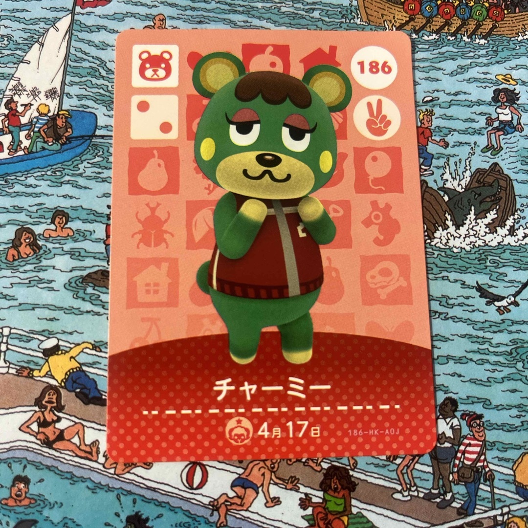 任天堂(ニンテンドウ)のどうぶつの森 amiiboカード チャーミー エンタメ/ホビーのトレーディングカード(シングルカード)の商品写真