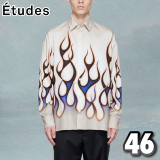 エチュード(ETUDES)の未使用 Etudes エチュード ファイヤーパターン シャツ 46(シャツ)