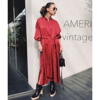 Ameri VINTAGE - アメリヴィンテージ　2wayガウンドレス　色…レッド