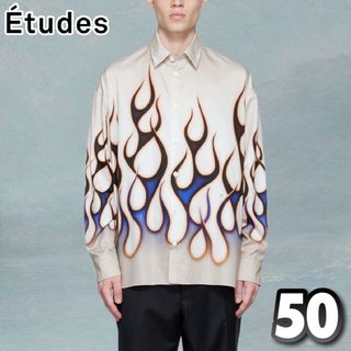 エチュード(ETUDES)の未使用 Etudes エチュード ファイヤーパターン シャツ 50(シャツ)