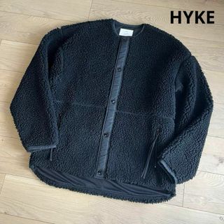 HYKE　FAUX SHEARLING JACKET　ボアブルゾン　３サイズ