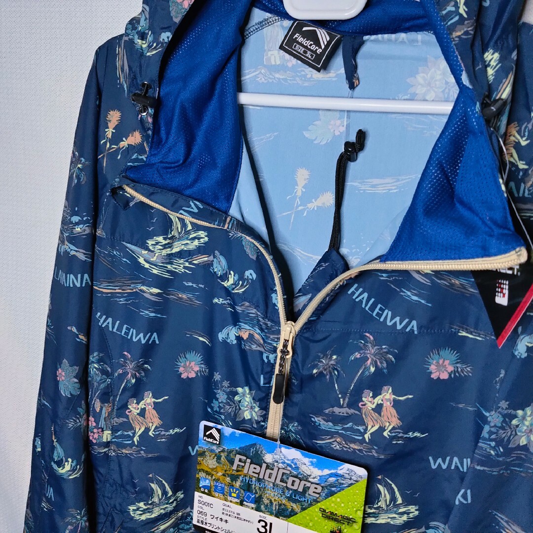 新品 シェルジャケット 3L 高撥水 ワイキキ ワークマン レインジャケット メンズのジャケット/アウター(ナイロンジャケット)の商品写真