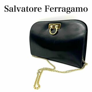 Salvatore Ferragamo - レア物✨Ferragamo フェラガモ ガンチーニ チェーンショルダーバッグ