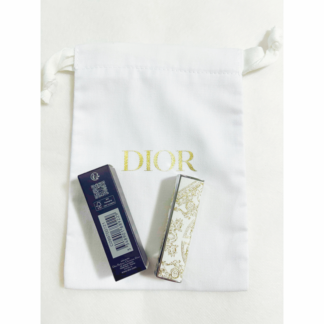 Dior(ディオール)のディオール  アディクト リップスティック (ケース)  チュイルリー 巾着付き コスメ/美容のメイク道具/ケアグッズ(その他)の商品写真