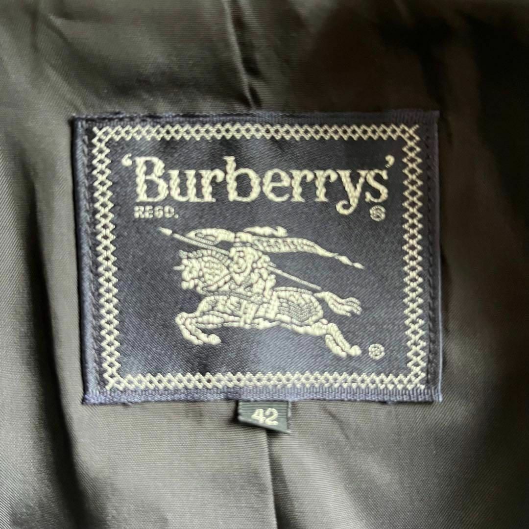 BURBERRY(バーバリー)のバーバリー　ダブルブレスト　スカートスーツ　セットアップ　ネイビー　42サイズ レディースのレディース その他(セット/コーデ)の商品写真