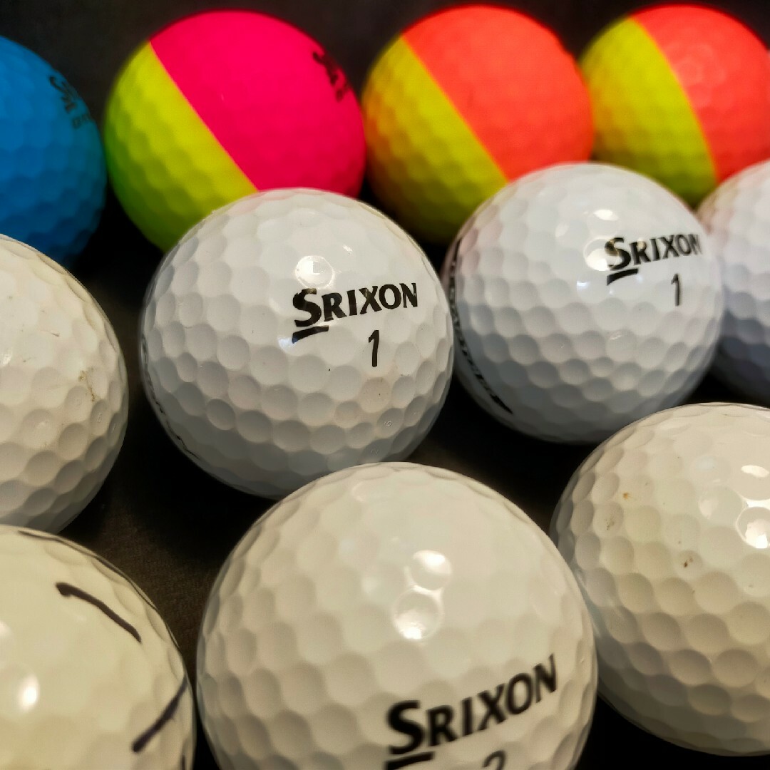 Srixon(スリクソン)の【良品】Q-STAR 他 20球 スリクソン ロストボール ゴルフボール スポーツ/アウトドアのゴルフ(その他)の商品写真