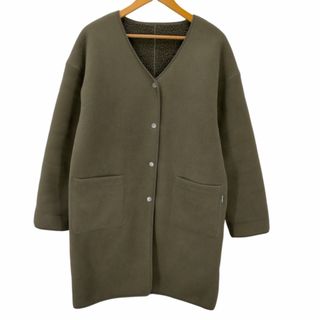 エディーバウアー(Eddie Bauer)のEddie Bauer(エディーバウアー) ノーカラーボアリバーシブルコート(その他)