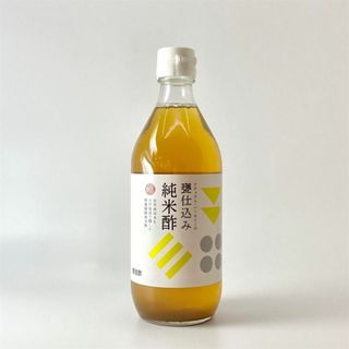 甕仕込み純米酢(500ml)★自然栽培原料使用★蔵付き麹菌★匠の技で長期熟成♪(調味料)