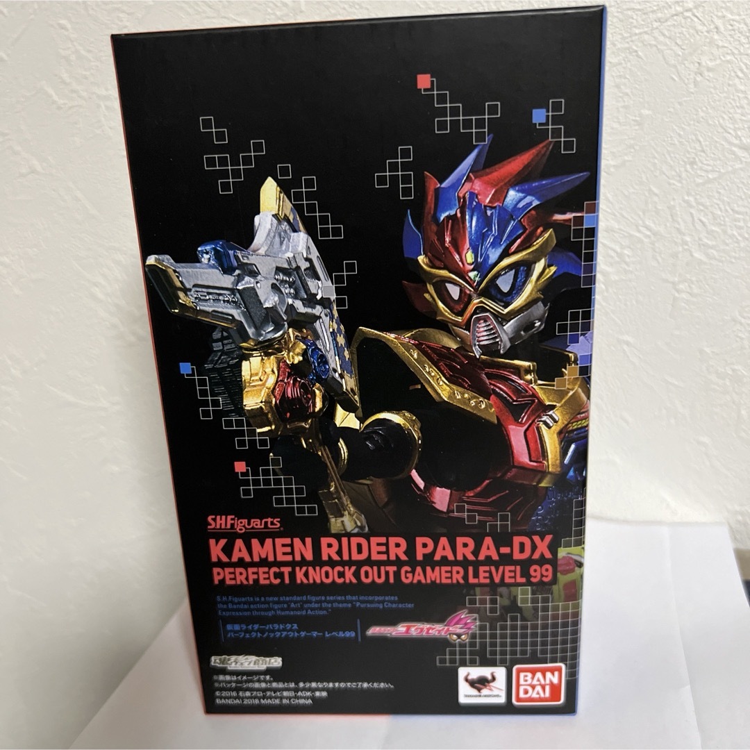 BANDAI(バンダイ)の新品未開封仮面ライダーパラドクスパーフェクトノックアウトゲーマーレベル99 エンタメ/ホビーのフィギュア(特撮)の商品写真