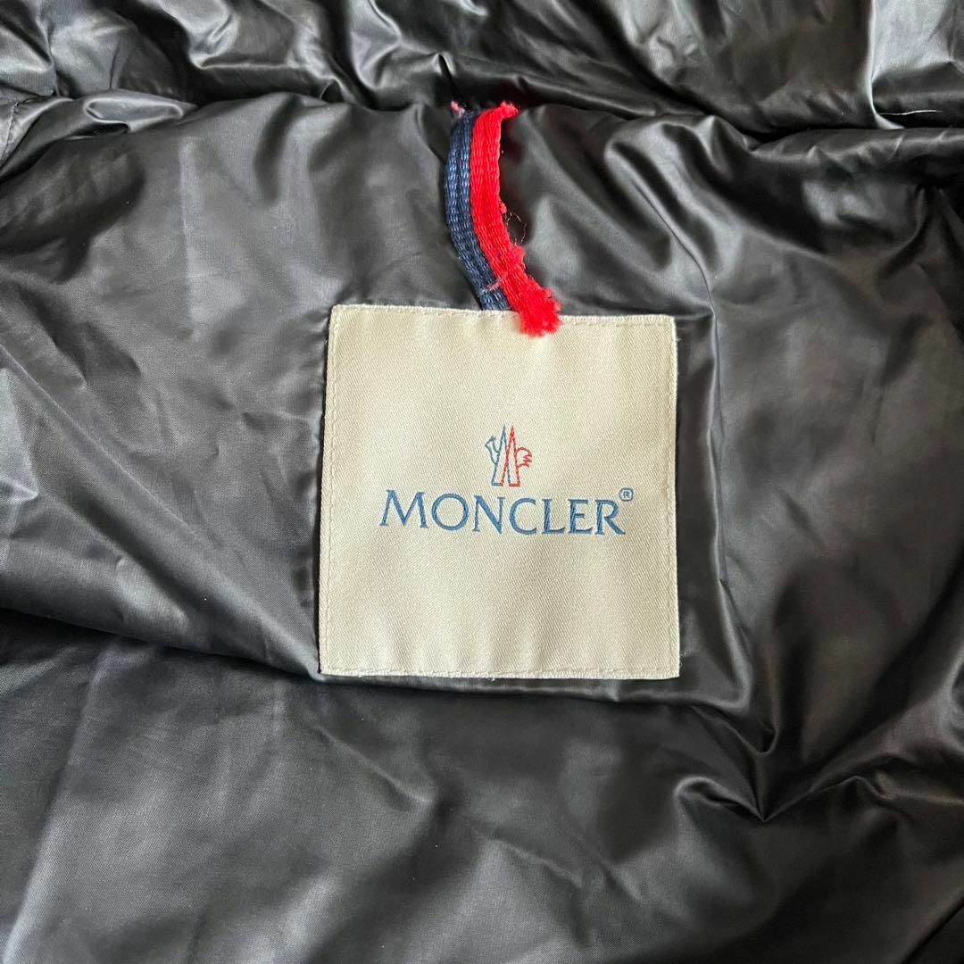 MONCLER(モンクレール)のモンクレール　ダウンコート　HERMINE　エルミンヌ　ブラック　黒　００サイズ レディースのジャケット/アウター(ダウンジャケット)の商品写真