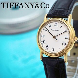 ティファニー(Tiffany & Co.)の294【美品】TIFFANY&Co ティファニー時計　レディース腕時計　ブラック(腕時計)