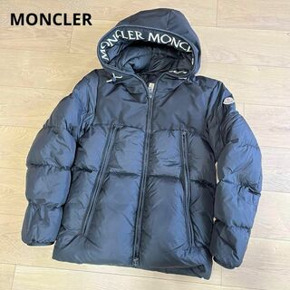 モンクレール(MONCLER)のモンクレール　ロゴ　ダウンジャケット　MONTCLAR　ブラック　０サイズ(ダウンジャケット)