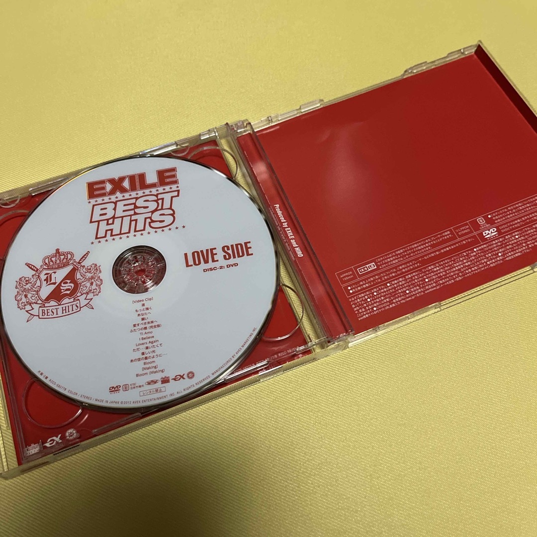 EXILE BEST HITS ベストアルバム CD DVD エンタメ/ホビーのCD(ポップス/ロック(邦楽))の商品写真