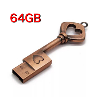 カギ型 USBメモリ 64GB(PC周辺機器)