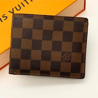 LOUIS VUITTON - ルイヴィトン◆ポルトフォイユ フロリン◆ダミエ ブラウン◆折り財布