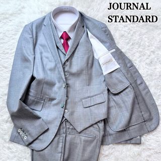 ジャーナルスタンダード(JOURNAL STANDARD)のジャーナルスタンダード スリーピーススーツ 3ピース セットアップ グレー L(セットアップ)