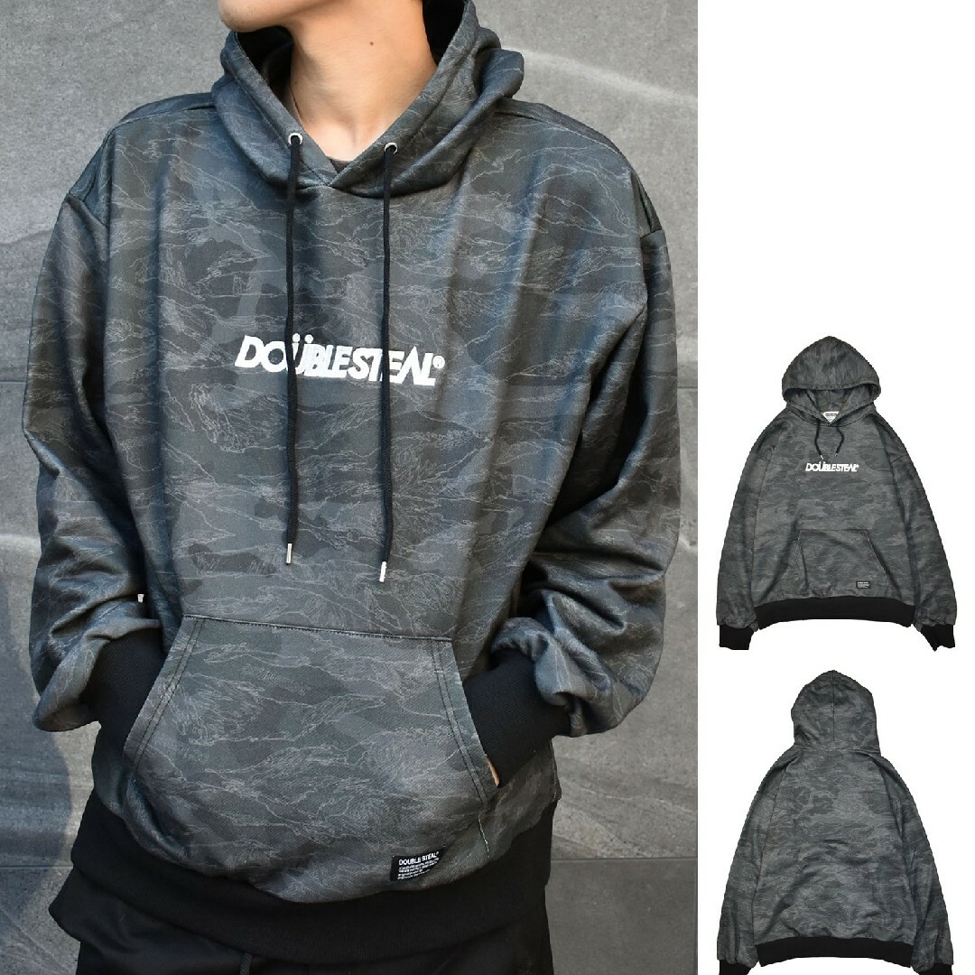 DOUBLE STEAL(ダブルスティール)のDOUBLE STEAL ORIGINAL CAMO HOOD PARKA メンズのトップス(パーカー)の商品写真