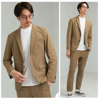 ユナイテッドアローズグリーンレーベルリラクシング(UNITED ARROWS green label relaxing)のグリーンレーベルリラクシング トラベルスーツ セットアップ SOLOTEX XL(セットアップ)