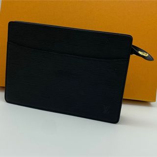 ルイヴィトン(LOUIS VUITTON)の【極美品】ルイヴィトン◆ポシェット オム◆エピ ノワール◆クラッチバッグ(セカンドバッグ/クラッチバッグ)