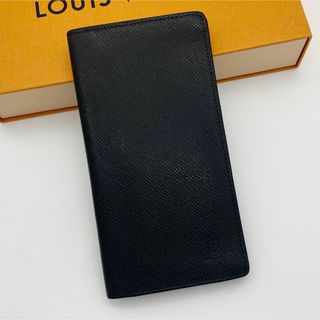 ルイヴィトン(LOUIS VUITTON)の【超美品】ルイヴィトン◆ポルトフォイユ ロン 新型◆タイガ ノワール◆長財布(財布)