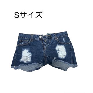 デニム　ショートパンツ　sサイズ(ショートパンツ)