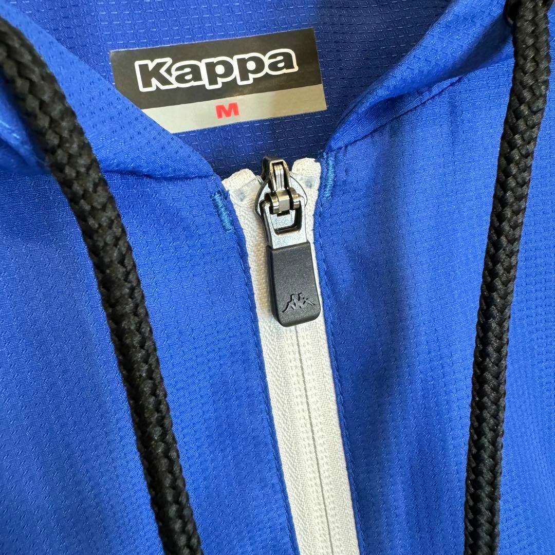 Kappa(カッパ)の【極美品】　カッパ　ナイロンジャケット　パーカー　ビッグロゴプリント　刺繍ロゴ メンズのジャケット/アウター(ナイロンジャケット)の商品写真