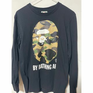 アベイシングエイプ(A BATHING APE)のA BATHING APE アベイシングエイプ定番人気ロゴ ロン T(Tシャツ(長袖/七分))