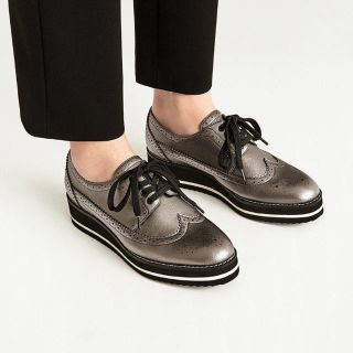 ザラ(ZARA)のZARAプラットフォームシューズ(スニーカー)