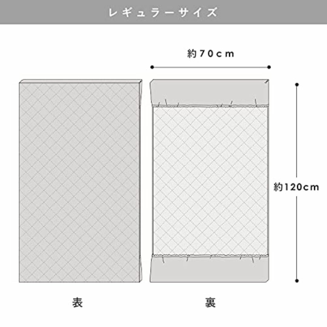 SANDESICA 防水キルトパットシーツ | 防水・キルト・シーツの1枚3役  キッズ/ベビー/マタニティの寝具/家具(ベビー布団)の商品写真