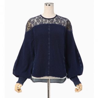 マメ(mame)の★mame完売DENIMJERSEY VOLUMESLEEVES TOPS新品(トレーナー/スウェット)