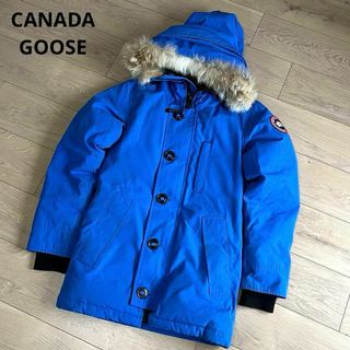 カナダグース(CANADA GOOSE)のカナダグース　シャトーパーカ　ロイヤルブルー　ファー付き　ダウンジャケット　XS(ダウンジャケット)