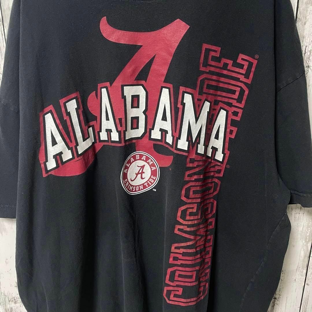 NCAA アメリカ古着 ビッグサイズ プリントTシャツ ブラック メンズ メンズのトップス(Tシャツ/カットソー(半袖/袖なし))の商品写真