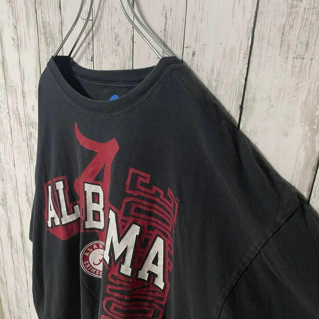 NCAA アメリカ古着 ビッグサイズ プリントTシャツ ブラック メンズ メンズのトップス(Tシャツ/カットソー(半袖/袖なし))の商品写真