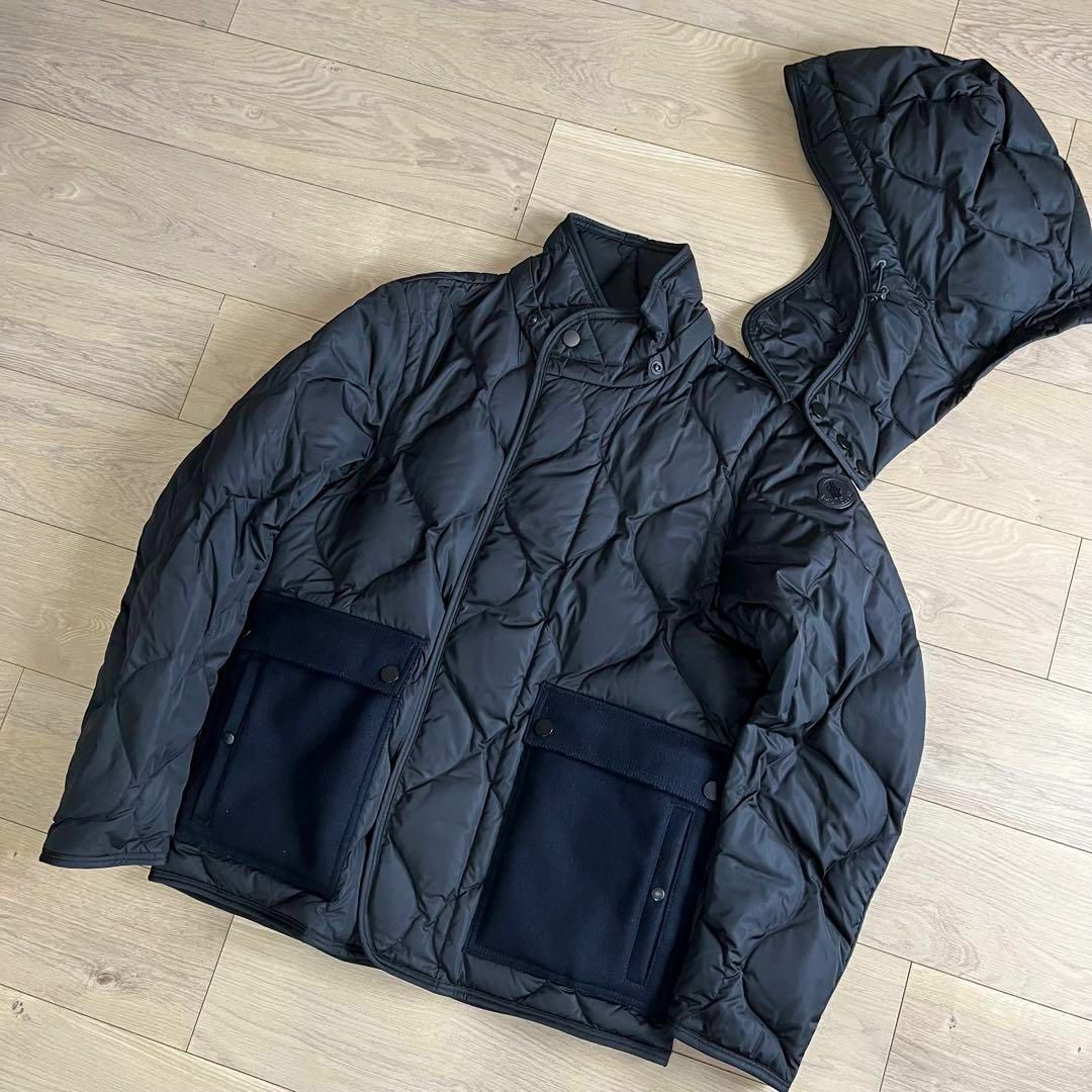 MONCLER(モンクレール)のモンクレール　FIRMIN　ダウンジャケット　キルティング　ウール切り替え　2 メンズのジャケット/アウター(ダウンジャケット)の商品写真