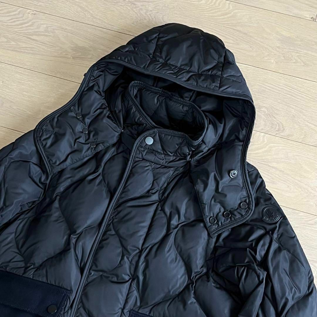 MONCLER(モンクレール)のモンクレール　FIRMIN　ダウンジャケット　キルティング　ウール切り替え　2 メンズのジャケット/アウター(ダウンジャケット)の商品写真