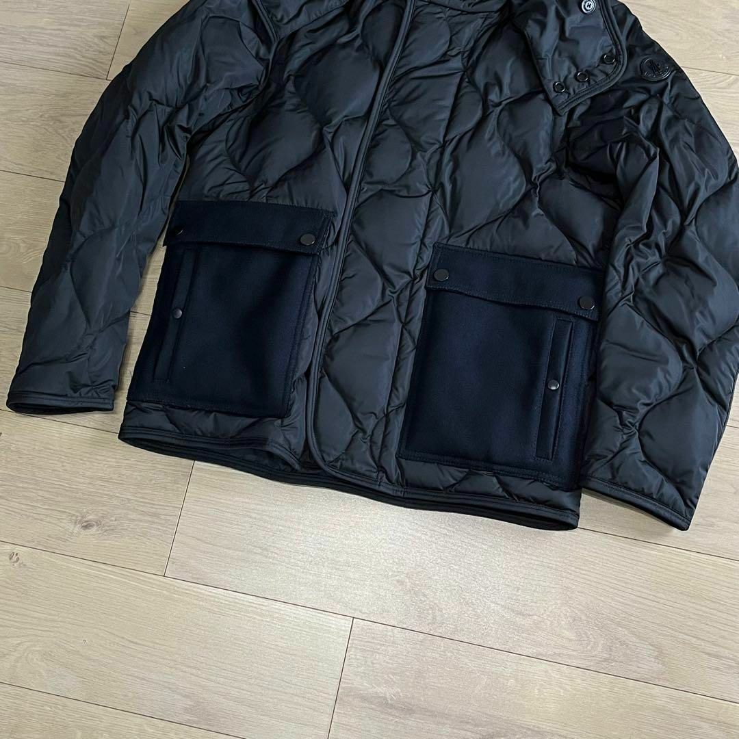 MONCLER(モンクレール)のモンクレール　FIRMIN　ダウンジャケット　キルティング　ウール切り替え　2 メンズのジャケット/アウター(ダウンジャケット)の商品写真