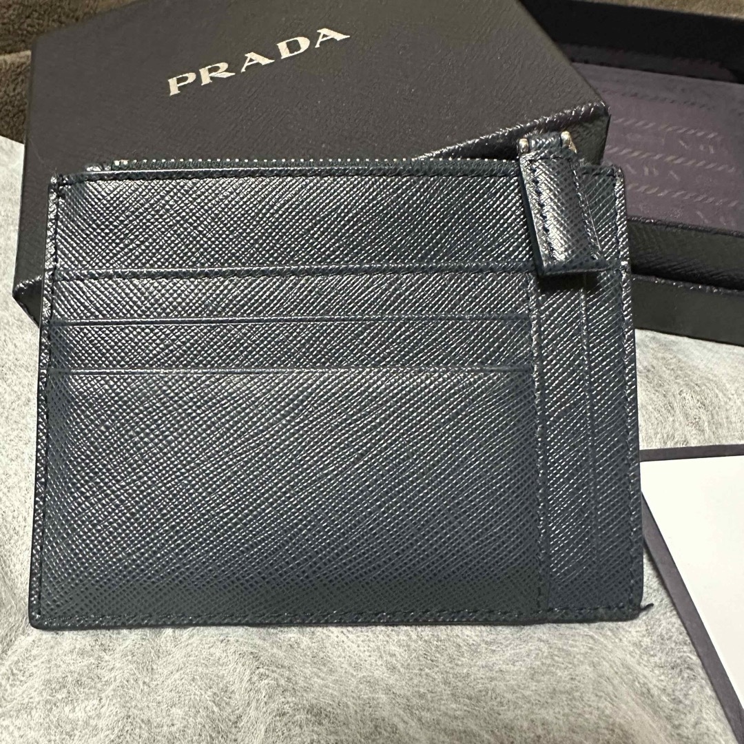 PRADA(プラダ)の[ほぼ未使用] PRADA プラダ コインケース カードケース  財布 メンズのファッション小物(折り財布)の商品写真