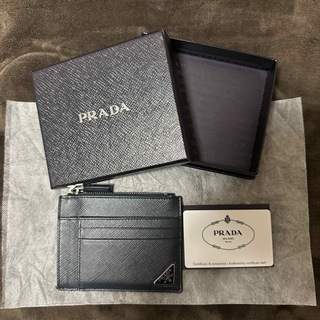プラダ(PRADA)の[ほぼ未使用] PRADA プラダ コインケース カードケース  財布(折り財布)