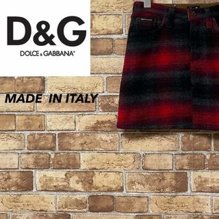 ドルチェアンドガッバーナ(DOLCE&GABBANA)のドルチェ&ガッバーナ　ドルガバ　イタリア製　ミニスカート　ポケットコーデュロイ(ミニスカート)