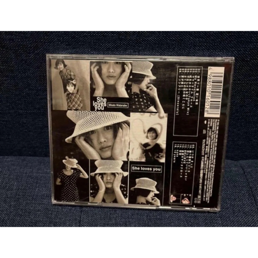 渡辺美里 She loves you BEST CD エンタメ/ホビーのCD(ポップス/ロック(邦楽))の商品写真