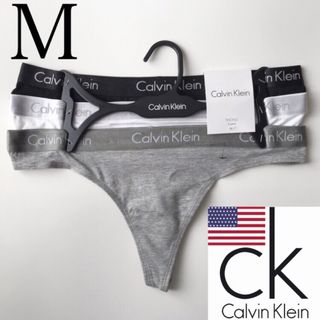 カルバンクライン(Calvin Klein)のレア USA カルバンクライン Tback ショーツ CK 3枚 M 下着(ショーツ)