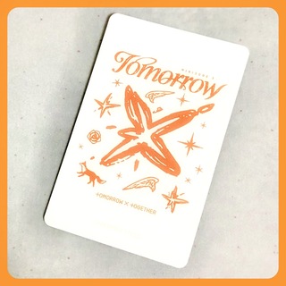 TOMORROW X TOGETHER - TXT TOMORROW Weverse Albums 特典 カード ミラー