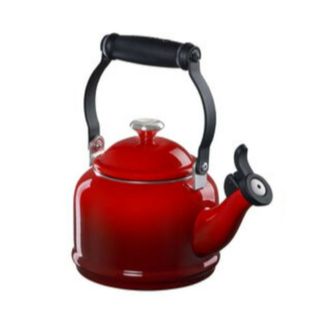 LE CREUSET - ル・クルーゼ　ケトル・デミ　チェリーレッド　1,1L