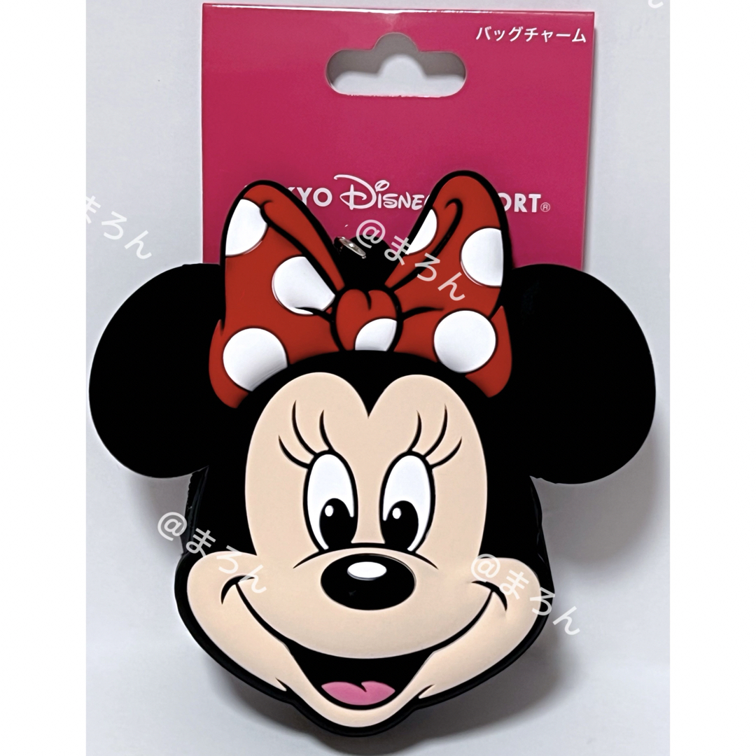 Disney(ディズニー)のバックチャーム シリコン ケース ミニー ディズニー リゾート限定 エンタメ/ホビーのアニメグッズ(キーホルダー)の商品写真