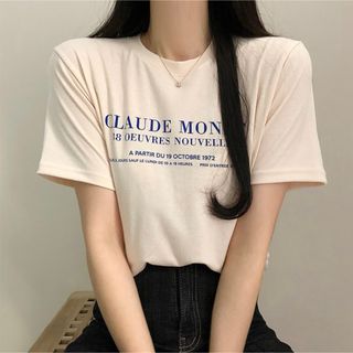 ディーホリック(dholic)のdholic zigzag codibook CLAUDE半袖Tシャツ 韓国(Tシャツ(半袖/袖なし))