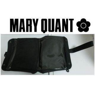 マリークワント(MARY QUANT)のマリークワント MARY QUANT ポーチ　トラベルポーチ　旅行　黒(ポーチ)